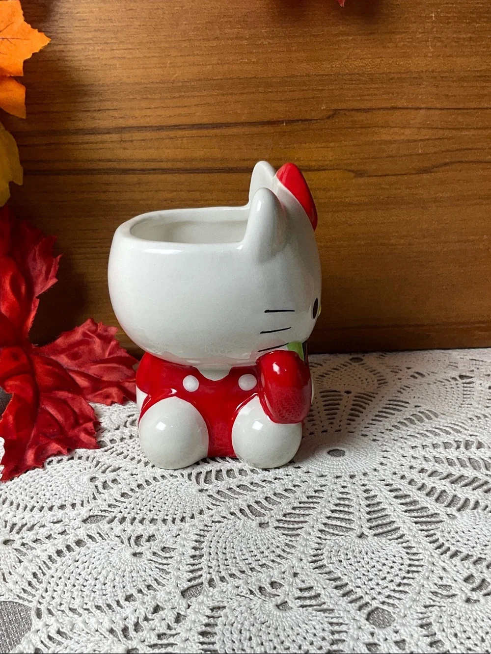 Hello Kitty Sculpted Apple Mug 12 oz Sanrio Zack Designs 2024